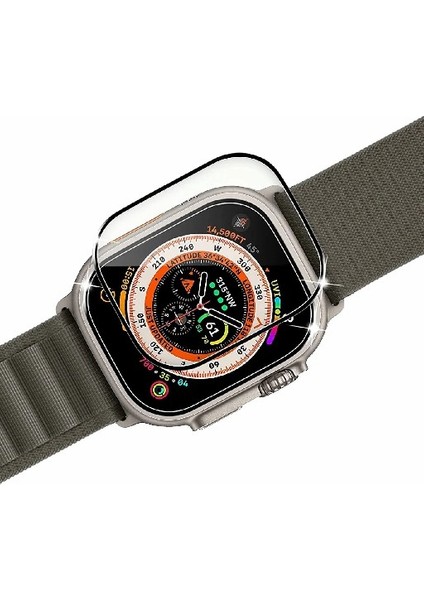Watch Ultra 49MM Premium 3D Full Kaplama Ekran Koruyucu(Temperli Cam) modelleri
