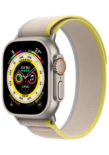 Apple Watch Uyumlu Trail Loop Kordon (6-7-8-Se ve Ultra 44-45-49MM  Modelleri ile Uyumlu)