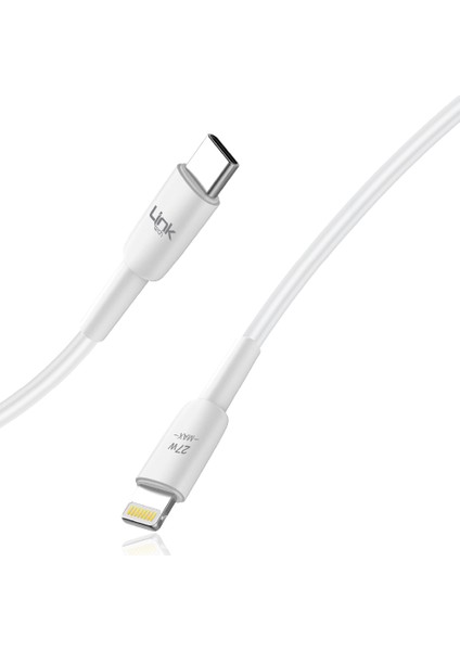 Linktech K603 Safe Usb-C/lightning Pd 27W Şarj Kablosu