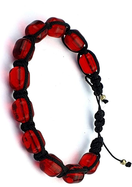 El İşi Ateş Kehribar Şambala Erkek Bileklik