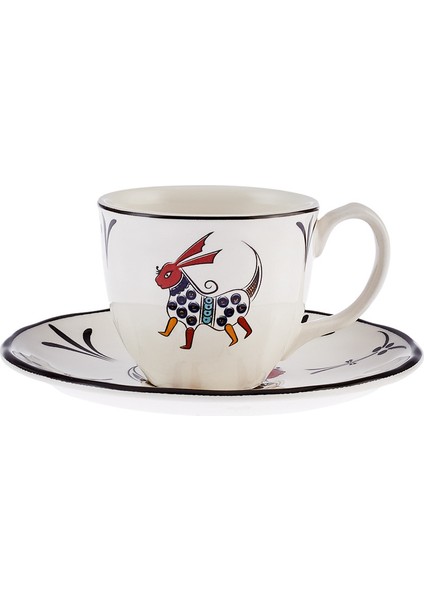 Paye Selçuklu Serisi 2 Kişilik Porselen Kahve Fincan Takımı 90 ml fiyatları