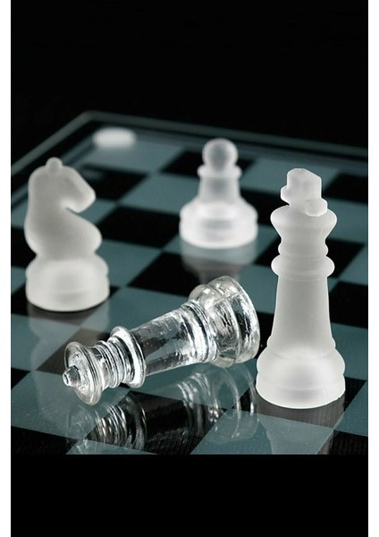 Cam Satrabç Lüx Satranç Takımı Dekoratif Satranç fiyatları