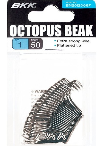 Octopus Beak Iğne 50 Adet Balıkmarketim
