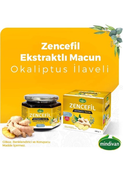 Zencefil Ekstraktlı Macun 420 gr