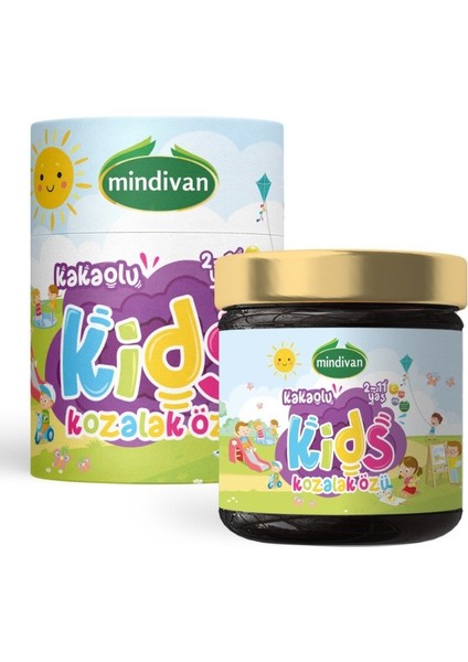 Kids Çocuklar Için Özel Kakaolu Kozalak Macunu 240 gr