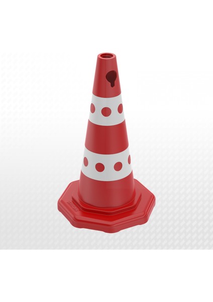50 cm Benekli Ppc Reklam Konisi