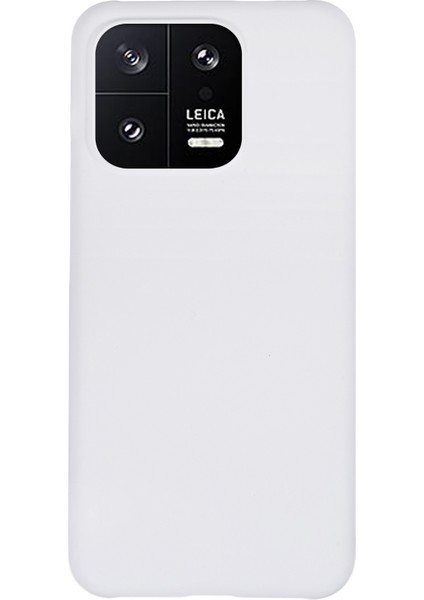Xiaomi 13 5g Için Kauçuk Glossy Yüzey Minimalist Kasa Sert Pc Şok Geçirmez Koruyucu Telefon Kılıf (Yurt Dışından)