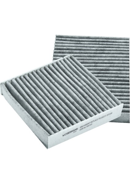 Peugeot 208 1.2 2012 - 2019 Karbonlu Polen Filtresi