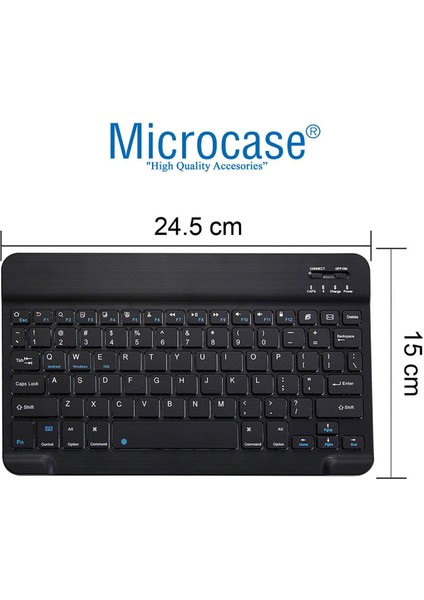 Alcatel 1t 7 2020 Tablet Çanta + Bluetooth Klavye + Mouse + Tablet Standı - AL8112