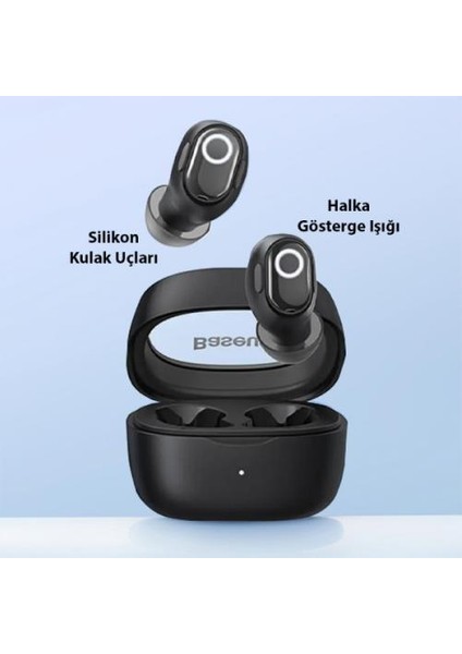 Dokunmatik Şarj Kutulu Bluetooth Vers. 5.3 Wireless Bluetooth Kulaklık 300MAH Kulakiçi Kulaklık