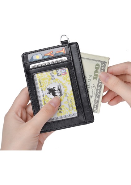 Ring Banka Kart Cüzdan Cep Otobüs Kartı Çanta Kart Kılı (Yurt Dışından) modelleri