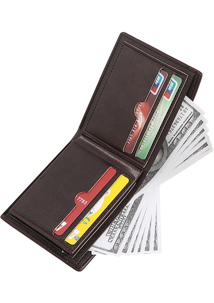 Sunicety Giyim Karşıtı Tuval Cüzdan Rfid Engelleme Kart Çantası Para Nakit Para Depolama Torbası Seyahat ve Günlük Kullanım Için (Yurt Dışından) modelleri