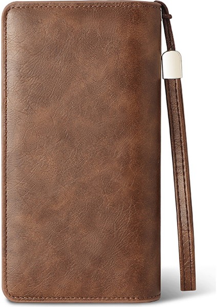 Sunicety Erkekler Uzun Cüzdan Rfid Engelleme Kart Depolama Koruması Para Nakit Para Taşıma Çanta Cep Telefonu Debriyaj Çanta (Yurt Dışından) fiyatları