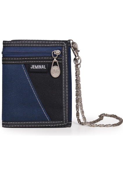 Jeminal 1005 Vintage Erkekler Üç Katlı Cüzdan Gündelik Tuval Çanta Kartları Kayışla Para Tutucu (Yurt Dışından) fiyatları