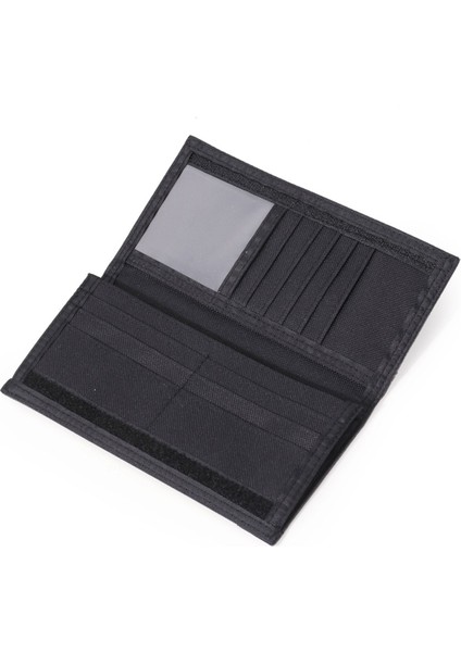 Jeminal 21705 Erkek Tuval Uzun Cüzdan Çok Fonksiyonlu Kart Nakit Para Iki Katlı Çanta (Yurt Dışından) fiyatları