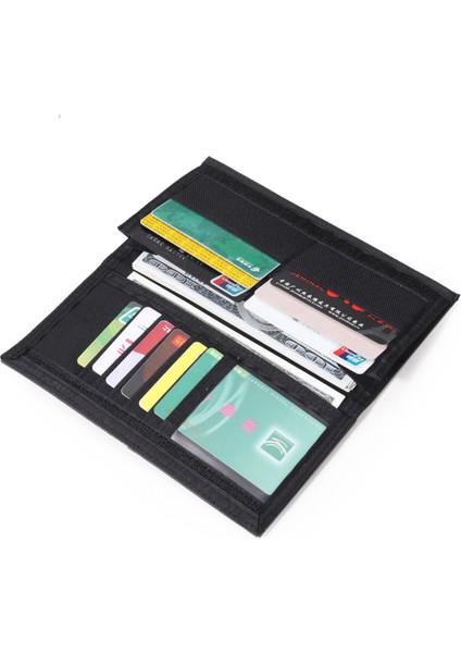 Jeminal 21705 Erkek Tuval Uzun Cüzdan Çok Fonksiyonlu Kart Nakit Para Iki Katlı Çanta (Yurt Dışından) modelleri