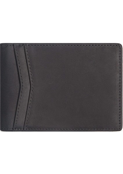 BP987 Ultra Ince Kat Front Cep Cüzdan Cowhide Deri Kart Tutucular Erkekler (Yurt Dışından)