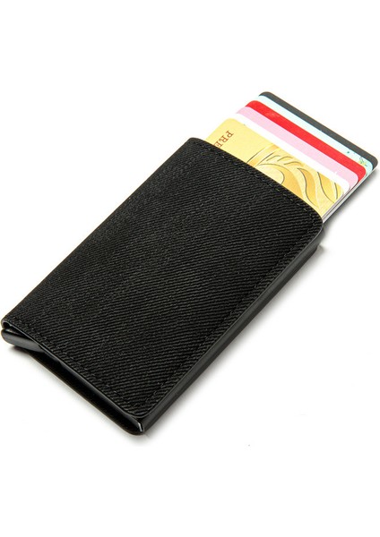 YM003 Rfıd Engelleme Iş Cüzdan Antimagnetik Kart Tutucu Çanta Kredi Kartı Organizatör Kılıfı (Yurt Dışından)