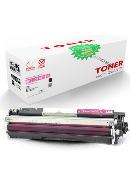 Hp Color Laserjet M177FN Uyumlu Kırmızı CF353A Muadil TONER/130A