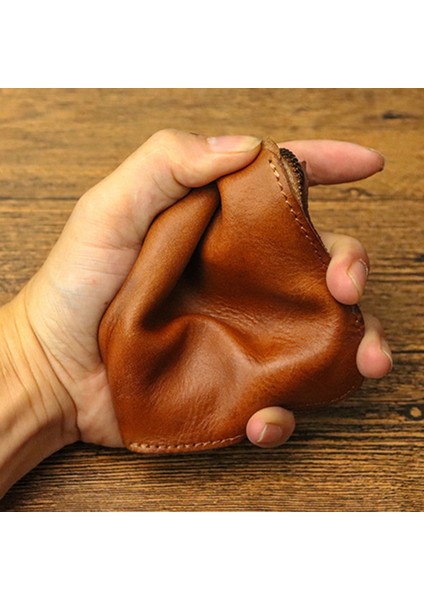 SG813 Üst Katman Cowhide Deri Retro Iki Katlı Erkekler Kısa Cüzdan Fermuar Tasarım Kartları Nakit Tutucu Çanta (Yurt Dışından) indirimleri