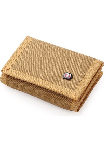 Jeminal 507 Erkekler Trifold Giyim Dayanıklı Tuval Cüzdanları Nakit Money Madeni Para Çantası Kart Çantası (Yurt Dışından) fiyatları