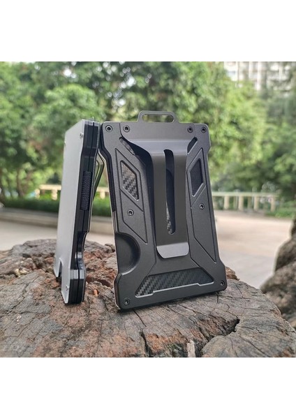 Rfıd Engelleme Alüminyum Alaşım Kart Kimlik Kredi Kartı Nakit Depolama Çantası Klip (Yurt Dışından) fiyatları