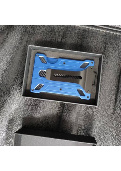 Rfıd Engelleme Alüminyum Alaşım Kart Kimlik Kredi Kartı Nakit Depolama Çantası Klip (Yurt Dışından) modelleri