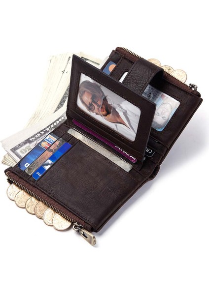 BP804 Tam Grain Cowhide Deri Erkekler Cüzdan Fermue Tasarım Billfold Kart Tutucu Çanta Paraları Çantası (Yurt Dışından) modelleri