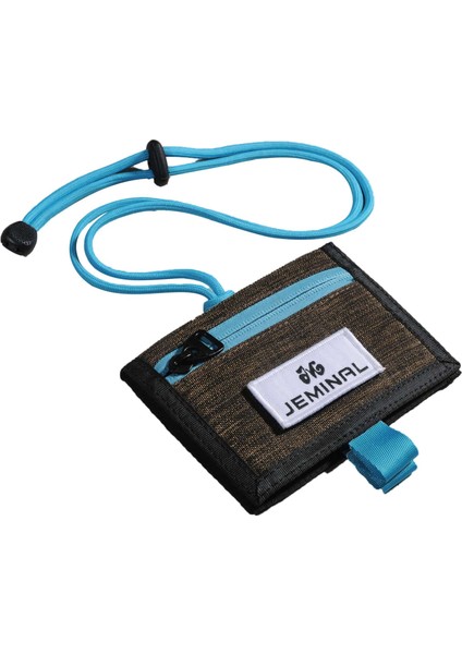 Jeminal 32139 Tuval Boyun Kayışı Kimlik Kartı Tutucu Rozet Tutucu Ayarlanabilir Kordon (Yurt Dışından)