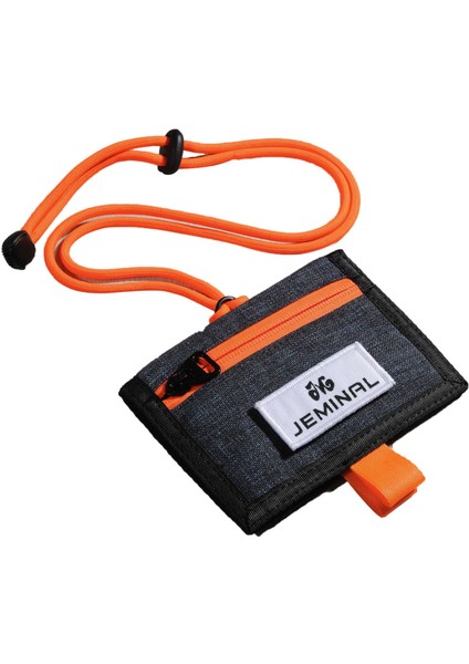 Jeminal 32139 Tuval Boyun Kayışı Kimlik Kartı Tutucu Rozet Tutucu Ayarlanabilir Kordon (Yurt Dışından)