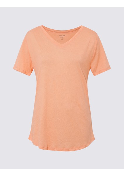 Marks & Spencer Relaxed Fit Kısa Kollu T-Shirt