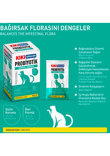 Excellent Kedi İçin Probiyotik Toz 1 Gr