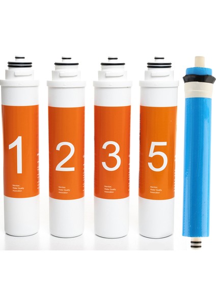 Waterlife Filtre 5 'li Set Waterlife Su Arıtma Filtresi 503321761