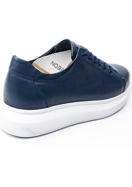 104 - 1 Lacivert Deri Erkek Günlük Ayakkabı fırsatları