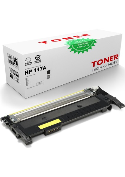 Whitebox Hp 117A Sarı Çipsiz Muadil Toner | 150A/178NW/4ZB94A