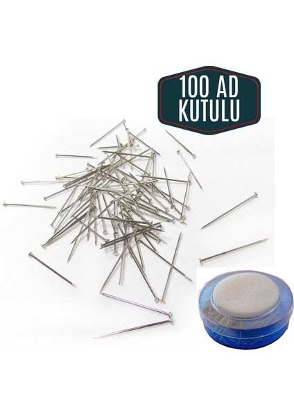 100'lü Süngerli Yuvarlak Kutulu Dikiş İğnesi – Pratik Saklama ve Kolay Kullanım 716899 fiyatları