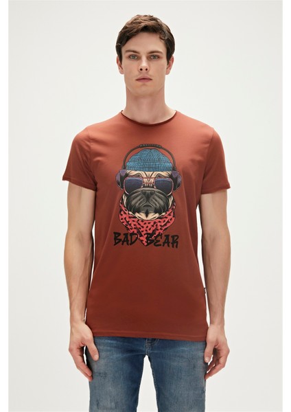 Bad Bear RECKLESS T-SHIRT LACİVERT Erkek T-Shirt 23.01.07.010-C122