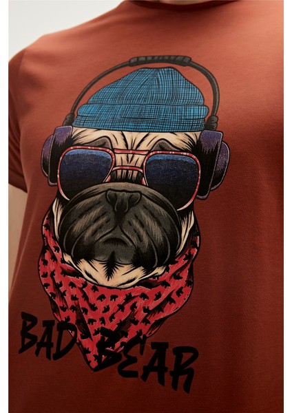 Bad Bear RECKLESS T-SHIRT LACİVERT Erkek T-Shirt 23.01.07.010-C122