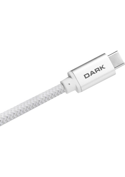 1m USB Type-C 240W Pd Ultra Hızlı Şarj ve 480MBPS Örgülü Kablo (DK-CB-USB240PD100)