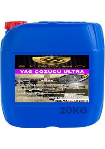 Kir ve Yağ Çözücü Ultra 20 kg