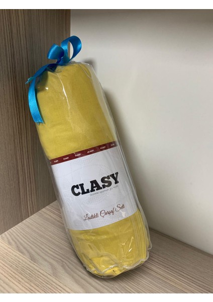 Ranforce Lastikli Çarşaf Seti Tek Kişilik Hardal