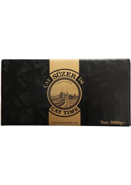Süzerim Çay Time Altın Serisi Demlik Poşet Çay 250 Ad x 20 gr - 1 Koli