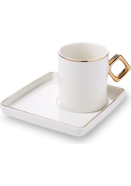 Eva 4 Parça Kahve Fincan Takımı