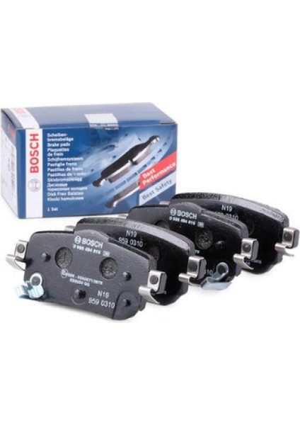 Arka Balata Kadjar Qashqai 2 X-Trail 1.2/1.3tce 1.5d 0986494816