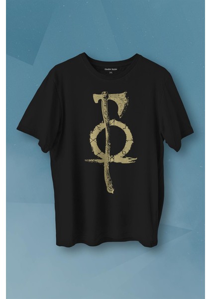 God Of War 4 Balta Oyun Gamer Gow Baskılı Tişört Unisex T-Shirt10