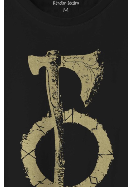 God Of War 4 Balta Oyun Gamer Gow Baskılı Tişört Unisex T-Shirt10 fiyatları