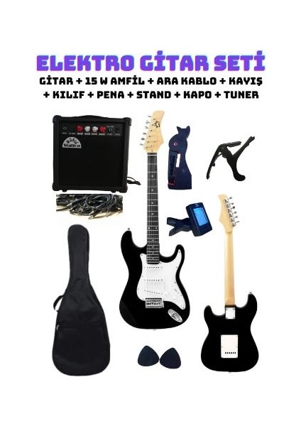 Elektro Gitar Seti