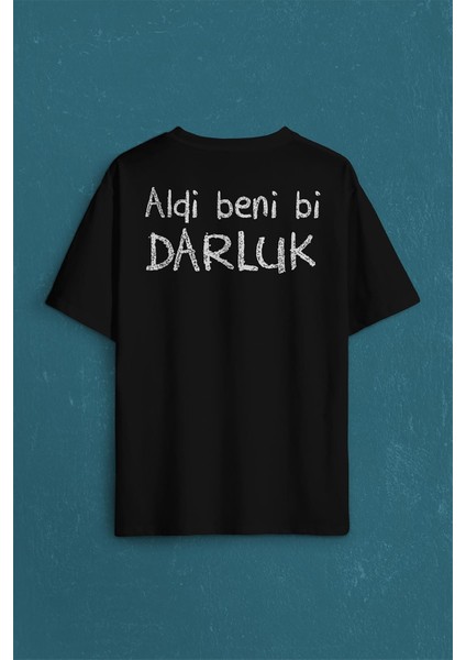 Aldi Beni Bi Darluk Darlık Karadeniz Trabzon Of Sırt Ön Baskılı Oversize Tişört Unisex T-Shirt10 fiyatları