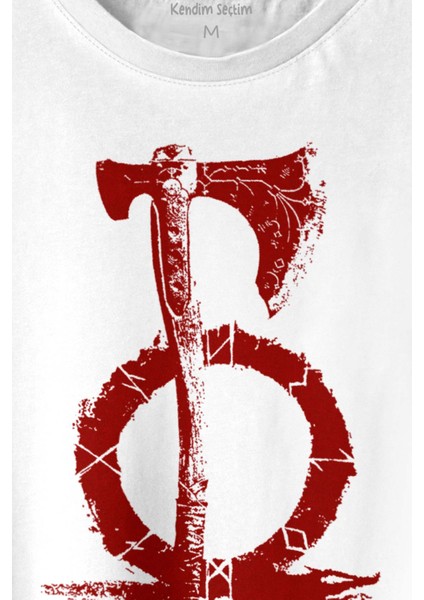 God Of War 4 Balta Oyun Gamer Gow Baskılı Tişört Unisex T-Shirt10 fiyatları