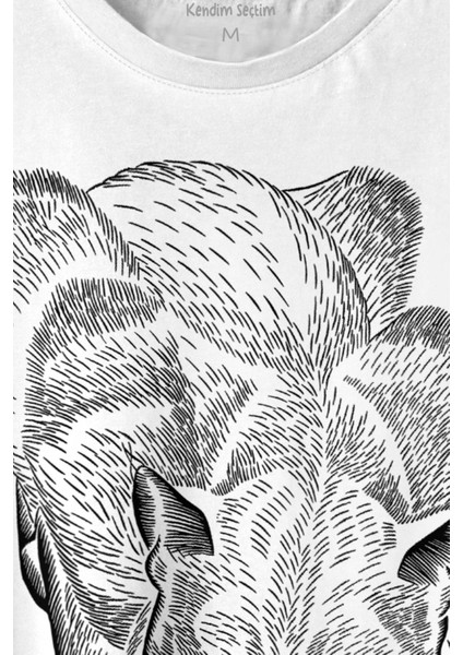 Kara Kedi Silüet Çizim Black Cat Bıyıklı Baskılı Tişört Unisex T-Shirt10 fiyatları